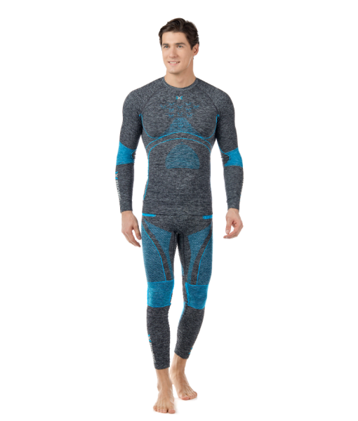 Водолазка Energy Accumulator 4.0 Melange Shirt Round Neck LG SL M (G161 dr gr mel/blue; XXL)
